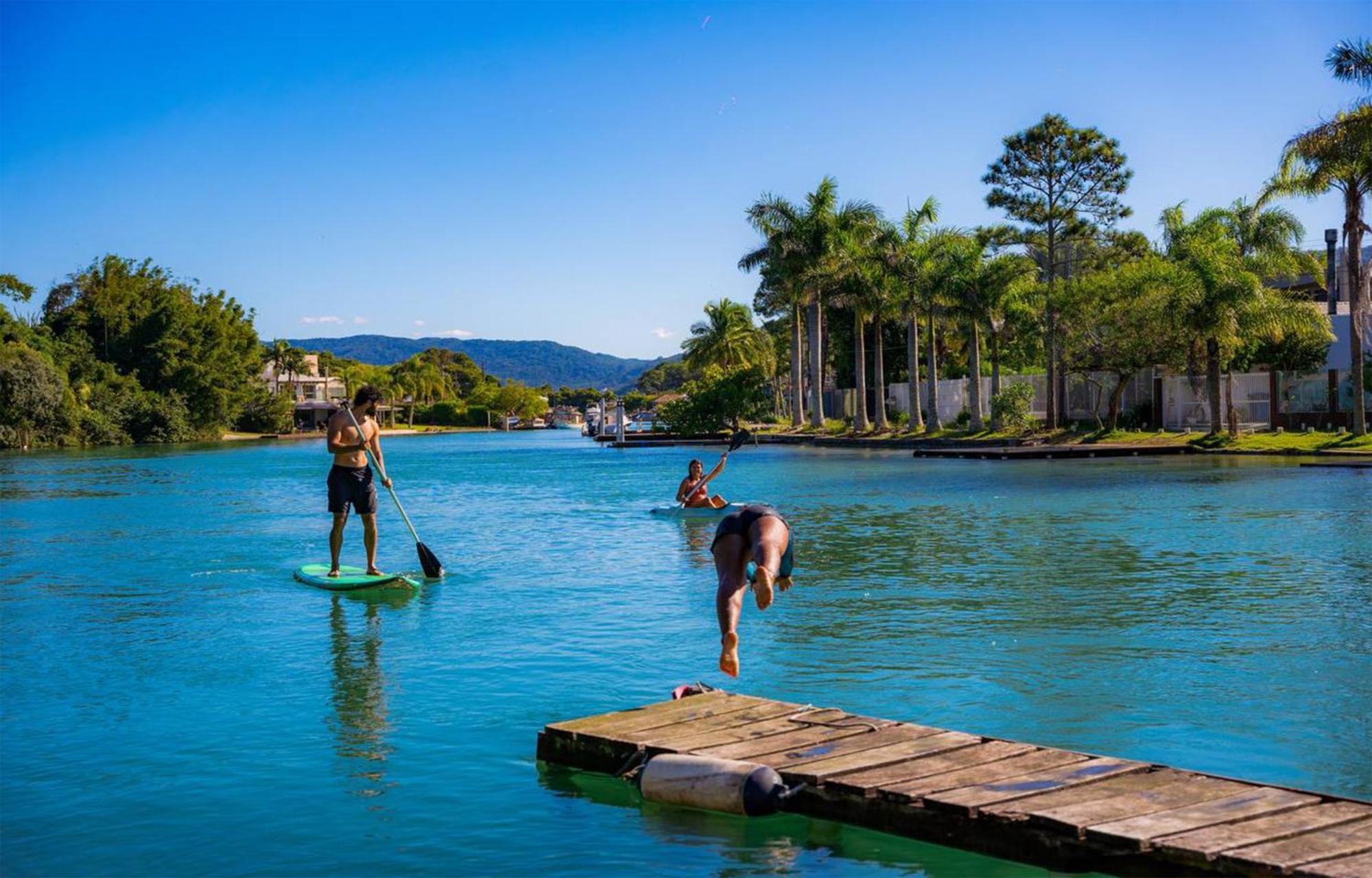 Florianópolis Nomades Riverside - Adventure Hostels & Coworking المظهر الخارجي الصورة